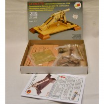 wood model weapon kit italian cannon