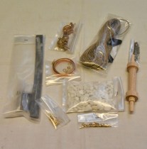 wood model weapon kit norman catapult