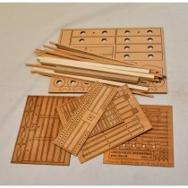 wood model weapon kit byzantine catapult