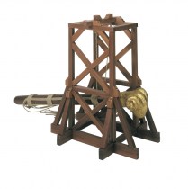 wood model weapon kit roman seige tower