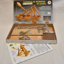 wood model weapon kit roman catapult