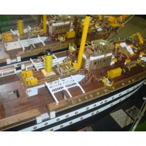 wood model ship boat kit Amerigo vespucci 741