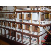 wood model ship boat kit Mississippi