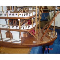 wood model ship boat kit Mississippi