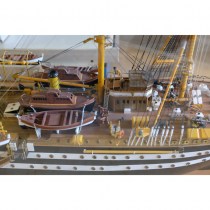 wood model ship boat kit Amerigo vespucci 741