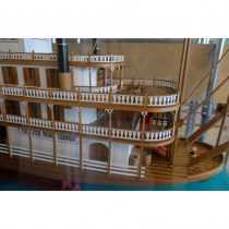 wood model ship boat kit Mississippi